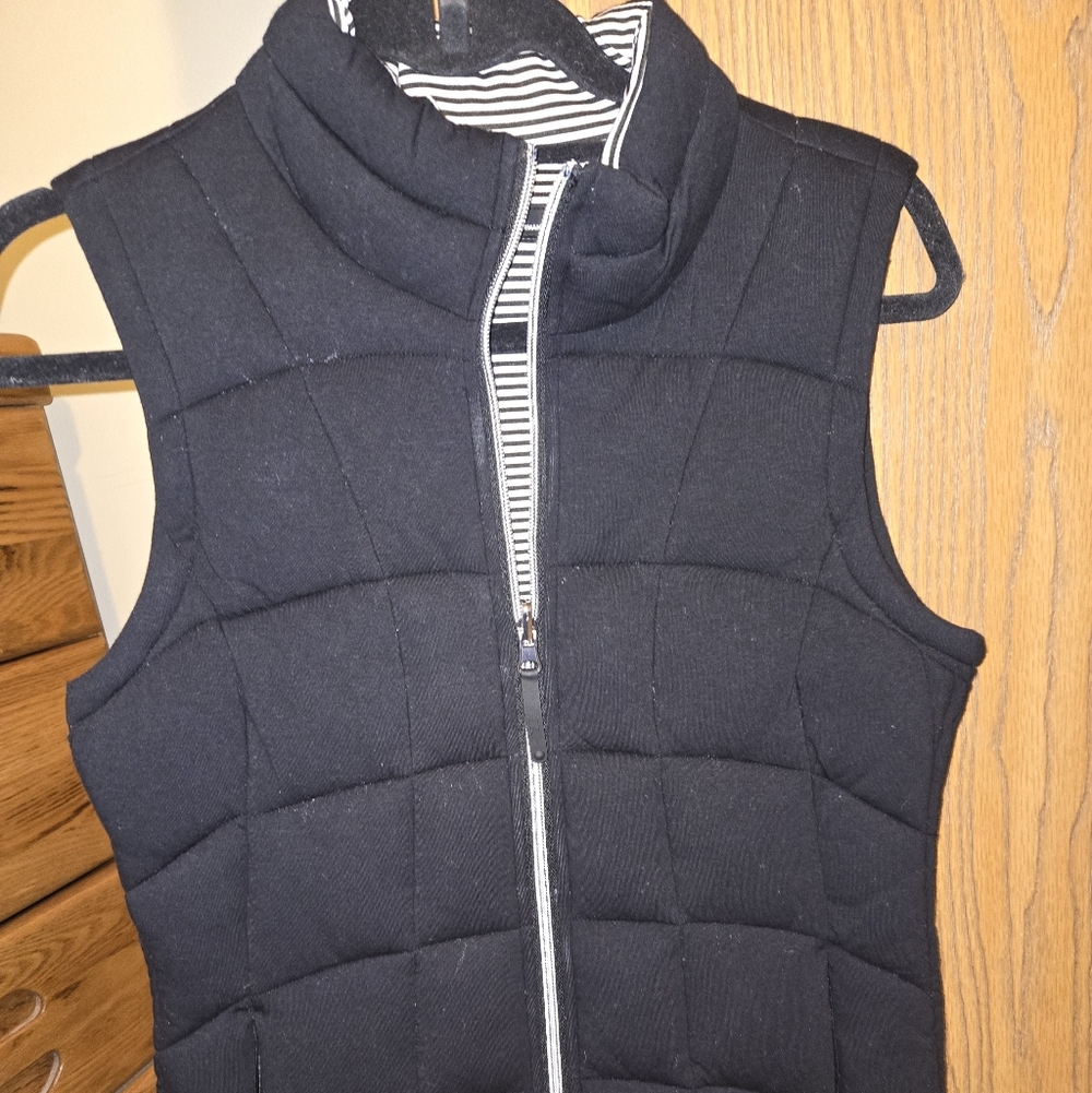 Andrew Marc Performance- Reversible Down Vest, Women's Black Quilted Vest